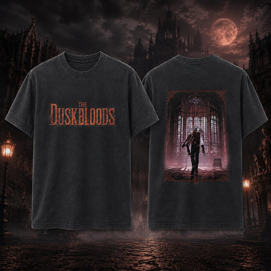 The Duskbloods Dark Gray Gothic T-Shirt