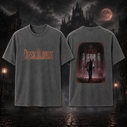 The Duskbloods Gray Gothic T-Shirt