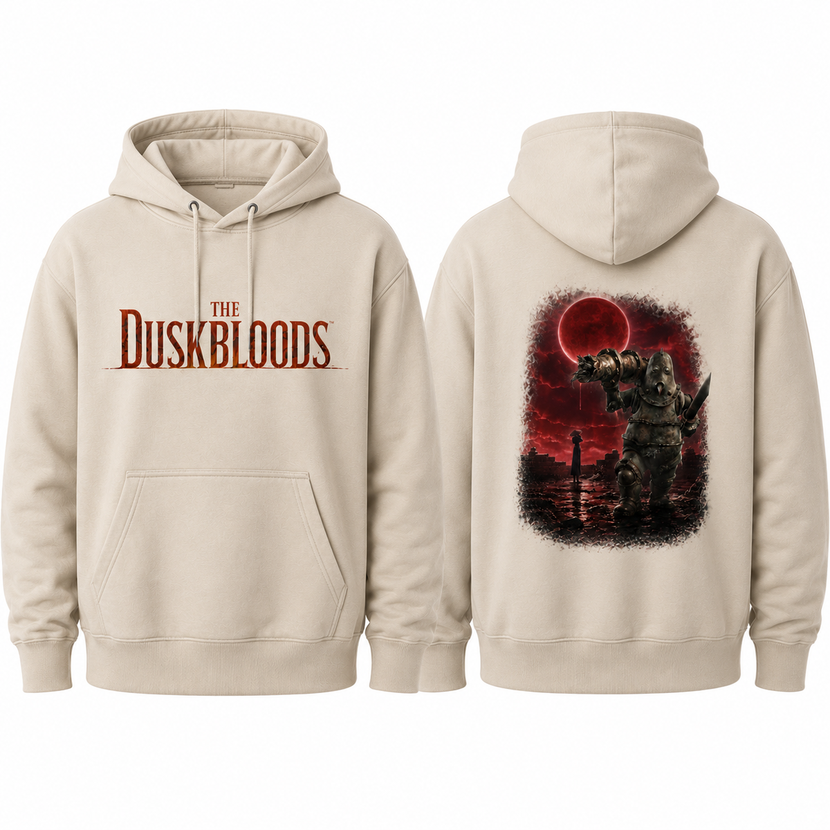 The Duskbloods Blood Moon Knight Hoodie