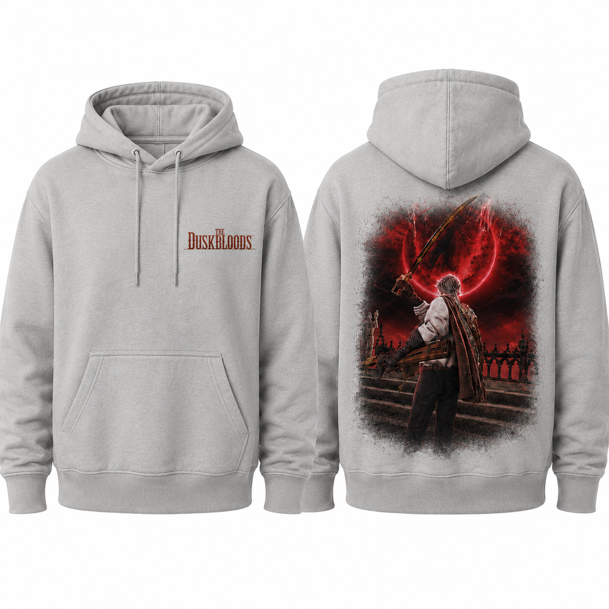 The Duskbloods Crimson Moon Warrior Hoodie